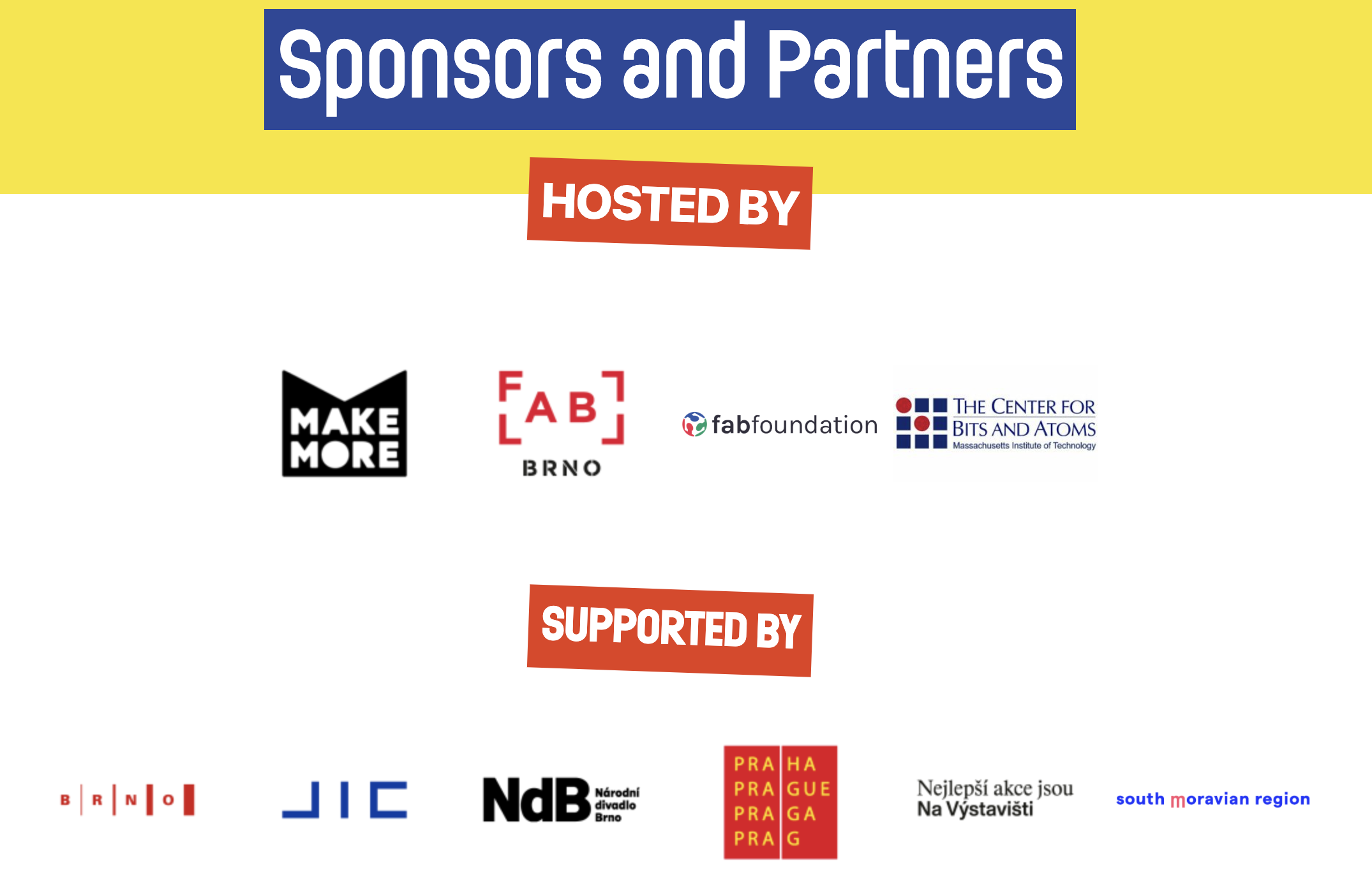 sponsors and partners